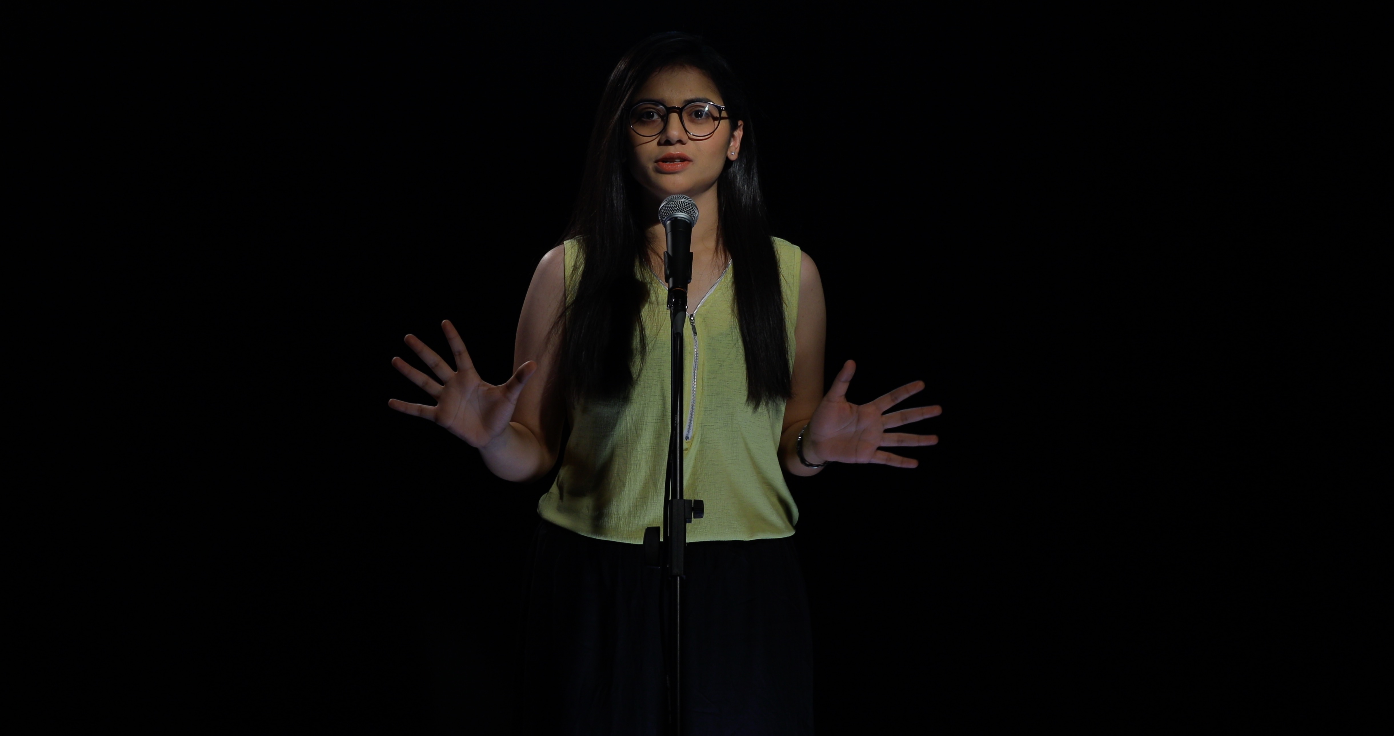 Content Studio green screen behind the scenes — chroma key production, Gurugram